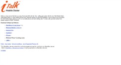 Desktop Screenshot of italkdialer.tab.com.my